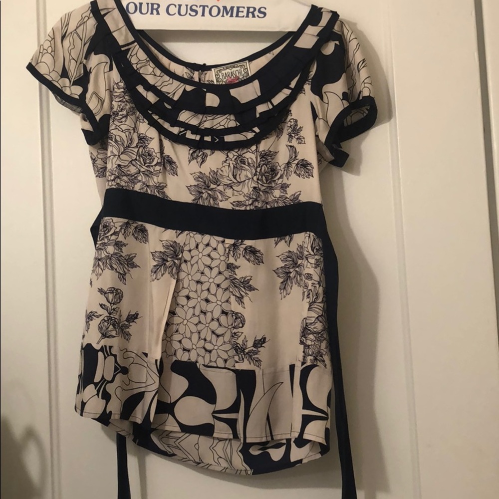 Baraschi floral blouse